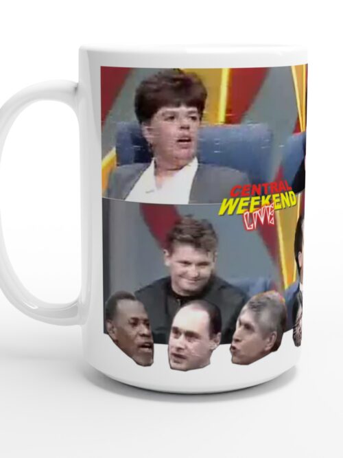 CentralW White 15oz Ceramic Mug